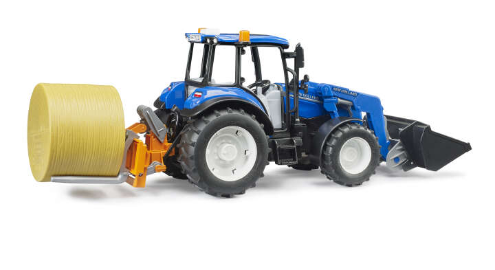 bruder Traktor New Holland T5.120 mit Frontlader